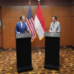 China soroti perjanjian RI-AS (foto: Menteri Pertahanan (Menhan) RI saat bertemu Menhan Amerika Serikat).