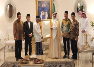 MUI bertemu dengan Dubes Arab Saudi.