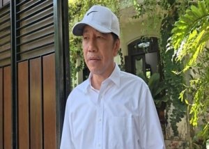 Presiden ke-7 RI Joko Widodo (Jokowi) saat ditemui di kediamannya (foto/detikcom).