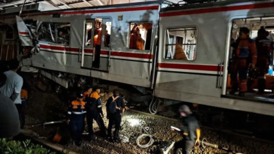 Kecelakaan Kereta Api Argo Anggrek Bekasi