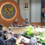 Wakil Ketua DPRD Kota Bandung, Edwin Senjaya, bersama Ketua Komisi IV DPRD Kota Bandung, Iman Lestariyono, menerima kedatangan Forum Orang Tua Murid SMA Negeri 5 Bandung
