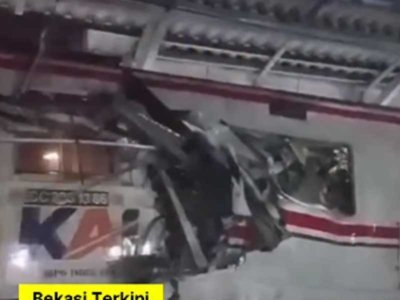 tabrakan kereta