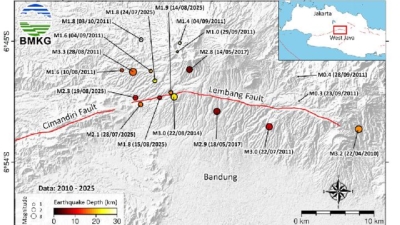 BMKG Prediksi Bandung Akan Terjadi Gempa Besar