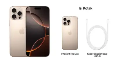 Cek Harga iPhone 16 Pro Max Akhir Mei 2026 Lengkap dengan Spesifikasinya