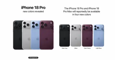 Intip Bocoran Warna Terbaru iPhone 18 Pro Max yang Akan Dirilis Tahun Ini