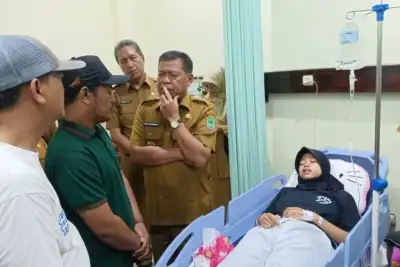 Bobotoh Wanita Jadi Korban Salah Sasaran Saat Nobar Persija vs Persib