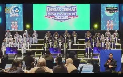 Final Lomba Cerdas Cermat (LCC) Empat Pilar MPR RI 2026 tingkat Provinsi Kalimantan Barat menjadi perhatian publik setelah videonya viral di media sosial.