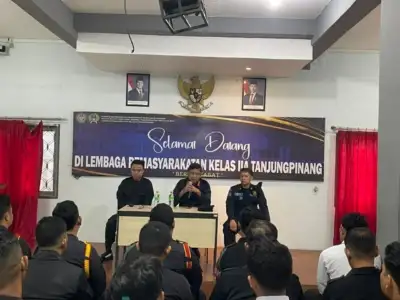 Perkuat Integritas Petugas, Kalapas Kelas IIA Tanjungpinang Berikan Pengarahan Langsung Ke Regu Pengamanan