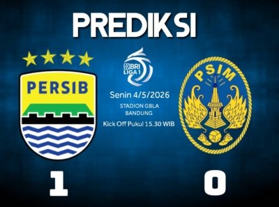 Menang Tipis 1-0 Persib Amankan Posisi Puncak Klasemen Sementara
