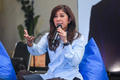 Judi Online menyasar anak dibawah umur : Meutya Hafid diacara Indonesia.go.id Menyapa Medan: Gass Pol Tolak Judol di Medan Amplas