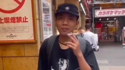 WNI di Jepang Viral Merokok di Depan Papan Larangan, Akhirnya Minta Maaf (istimewa)