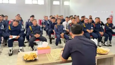 Antisipasi Gangguan Keamanan di Lapas, KA KPLP Lapas Banceuy Berikan Penguatan kepada Seluruh Jajaran Petugas Pengamanan