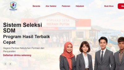 Penting! Ini Dia Info Passing Grade CAT Seleksi Kompetensi Manajer Koperasi Desa Merah Putih (istimewa)