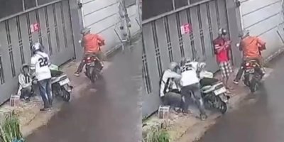 Aparat kepolisian berhasil menangkap dua dari empat pelaku pembegalan terhadap seorang kurir paket JNE yang terjadi di kawasan Astanaanyar, Kota Bandung