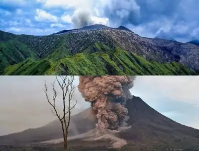Gunung Dukono Meletus Jumat Pagi: Kolom Abu 3.400 Meter Mengancam, Warga Siaga Masker!