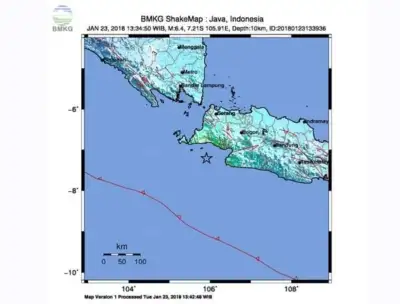 Update Kebencanaan: Gempa Tektonik Getarkan Wilayah Banten, Simak Laporan Terkini BMKG