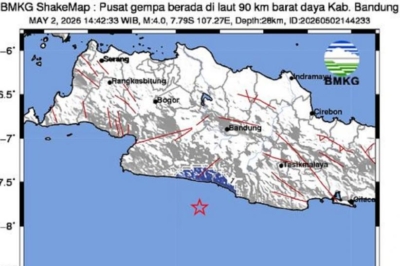 Terjadi Gempa Di Wilayah Bandung