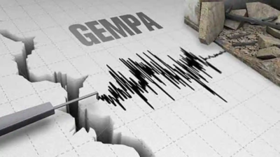 Ilustrasi gempa bumi