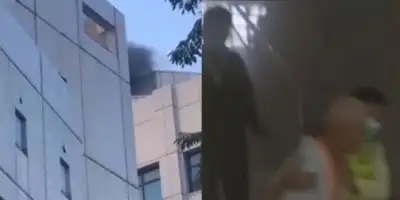 Kebakaran di RSUD Dr Soetomo