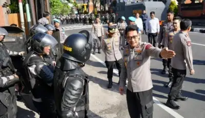 Polda Bali Gelar Simulasi Sispam Mako Demi Antisipasi Ancaman Keamanan