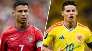 Live streaming Kolombia vs Portugal