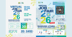 Virtual Job Fair 2026 Bandung Resmi Dibuka Hari Ini 30 Juni 2026, Scan QR Code Sekarang