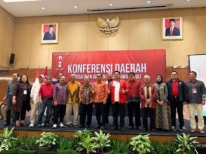 Konferda PA GMNI Jawa Barat Tetapkan Ineu Purwadewi Sundari sebagai Ketua Periode 2026–2031. (Hotel Grand Preanger, 14 Juni 2026)