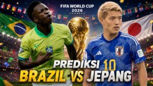 prediksi skor Brazil vs Jepang