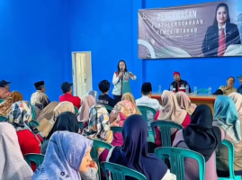 Tuti Turimayanti Ajak Warga Desa Bongas Aktif Mengawasi dan Mengawal Program Pemerintah 2