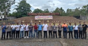 Perkuat Sinergitas dan Asah Kemampuan Kalapas Kelas IIA Tanjungpinang Ikuti Latihan Tembak Bersama Forkopimda Kab Bintan