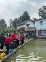 Peringati Bulan Bung Karno, Hadiri Lomba Mancing, Penanaman Pohon, dan Bakti Sosial di Ngamprah 3