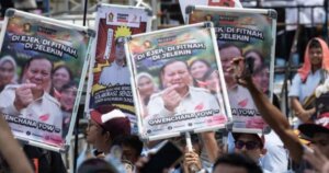 Ilustrasi Demo Dukung Prabowo, Ribuan Petani dan Pedagang Turun ke Jalan di Jakarta (foto AFP)