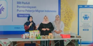 BRI Peduli latih 60 purna PMI Cirebon dan dorong usaha lokal