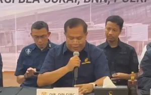 DJBC menyita 4,8 ton narkoba dari luar negeri sepanjang 2026