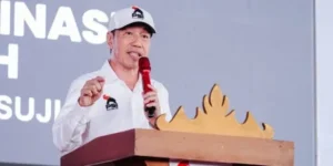 Presiden Jokowi menguji popularitas lewat safari di Lampung