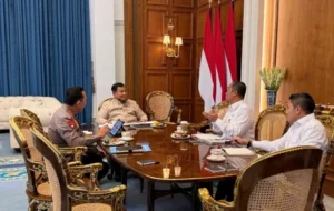 Kapolri Laporkan Keamanan kepada Presiden Prabowo Subianto