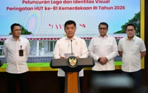 Wamen Setneg Juri Ardiantoro Ajak Rakyat Gunakan Logo HUT 81