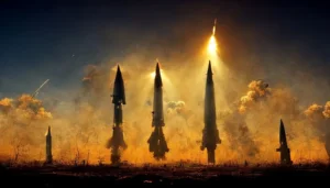 Tkachenko sebut rudal balistik serang Kyiv, warga berlindung