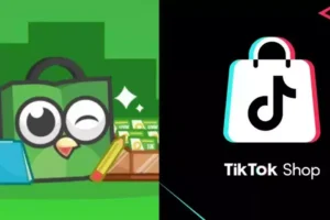 Ilustrasi Tokopedia Tiktok