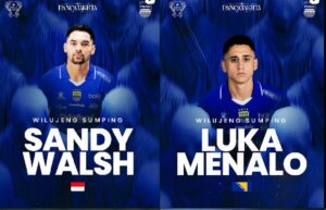 Persib Bandung memperkenalkan Luka Menalo dan Sandy Walsh