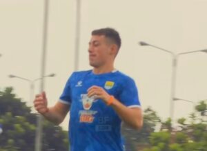 Mariano Peralta Latihan Perdana Bersama Persib Bandung