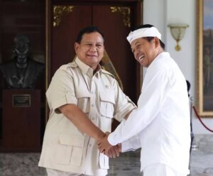 Presiden Prabowo Subianto dan Gubernur Jabar Dedi Mulyadi