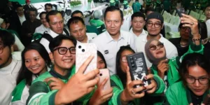 Menko Infrastruktur Agus Harimurti Yudhoyono sebut pengemudi ojol tulang punggung ekonomi