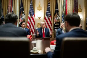 Donald Trump memberi otorisasi serangan udara AS ke Iran.