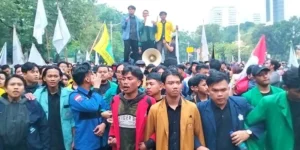 Koordinator BEM SI Muzammil Ihsan mendukung Polri usut korupsi tanpa pandang bulu