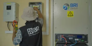BRI pasang PLTS 17,4 kWp dan BESS 43,2 kWh di Desa Bojong