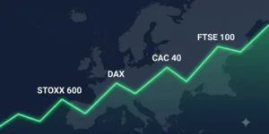STOXX 600 +0,8% dan DAX 40 lebih dari 1% tutup pekan positif