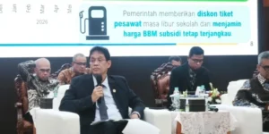 Menteri Keuangan Purbaya Yudhi Sadewa sebut defisit APBN Semester I 2026 Rp196,5 triliun