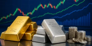 Emas turun 2,6% pekan ini, harga spot US$4.011/ons