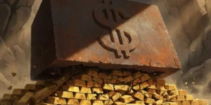 Emas spot turun 0,5% ke US$4.144,36/ons imbas bunga tinggi